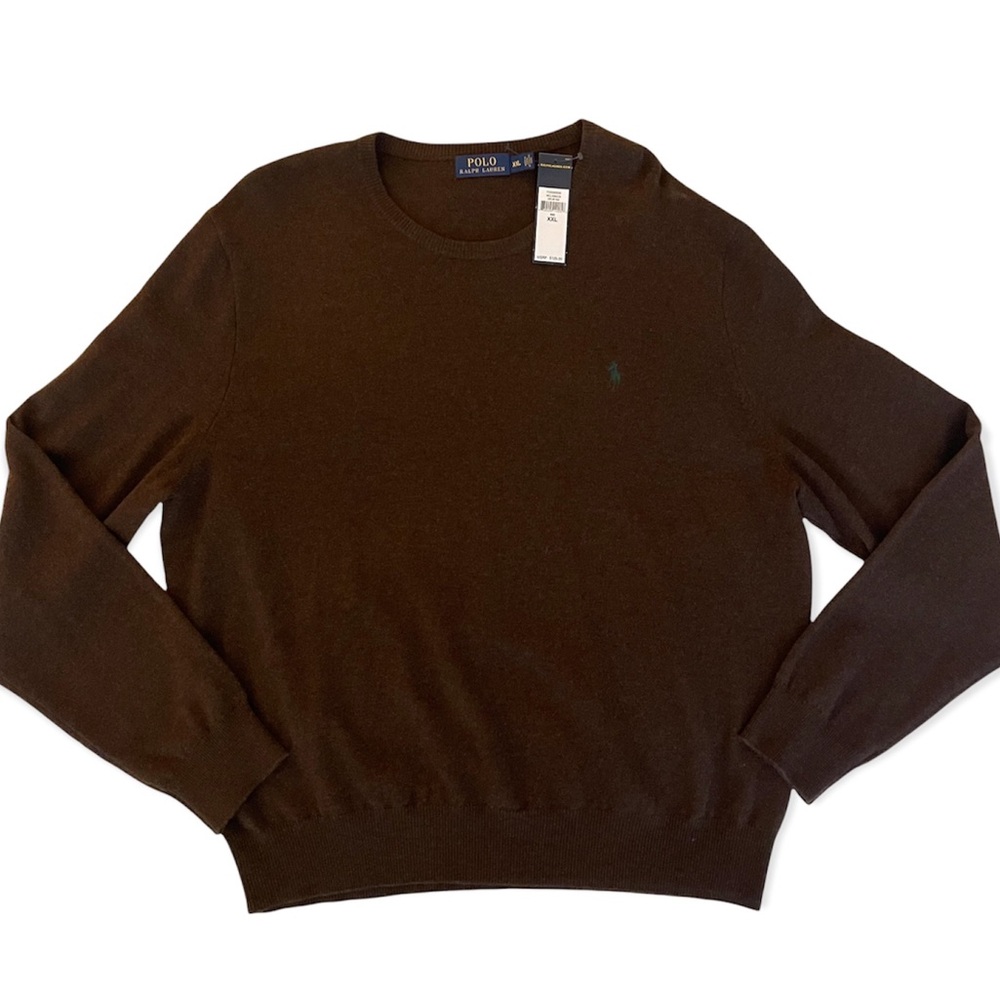 Ralph Lauren mens sweater XXL Brown